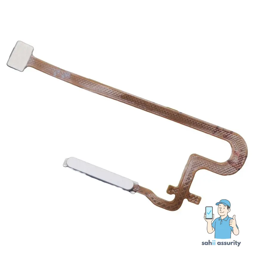 Fingerprint Sensor with Flex Cable for Realme C55 Yellow